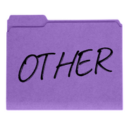 folder that has "OTHER" written on it